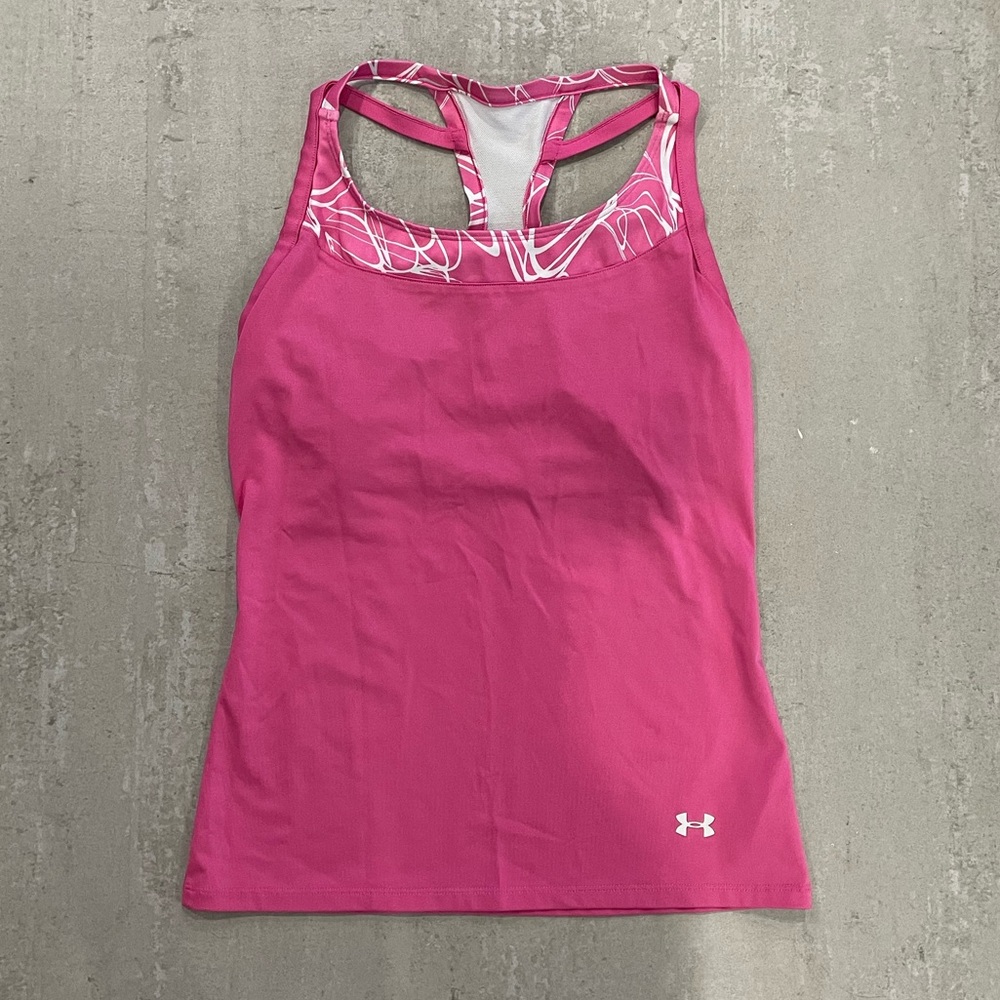 Pink Under Armour Tank Top